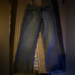 Rocawear Dark Blue Jeans with Embroidered Pockets